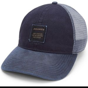 A.Kurtz Suede Visor Trucker Baseball Cap OSFA